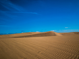 Fototapeta na wymiar Dunas del desierto