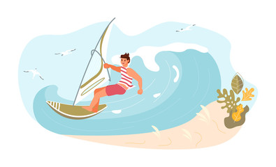 Wind Surfing concept