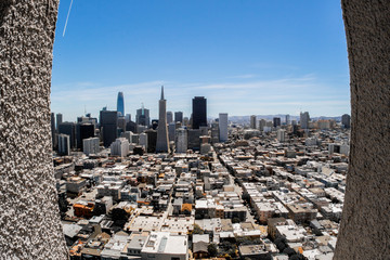 San francisco from telegraph hill
