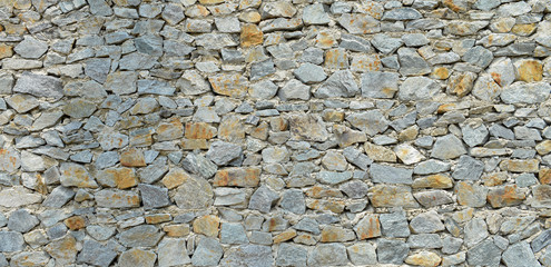 Stone background, texture of stone grey brick wall
