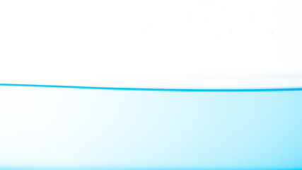 Water splash and ripple isolated on white background