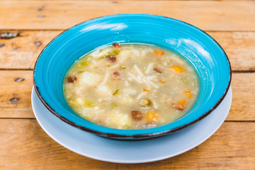 Sancocho, a tipycal colombian soup