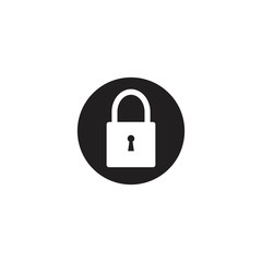 padlock logo icon