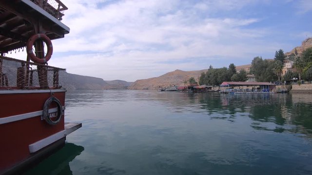 time lapse from halfeti pier