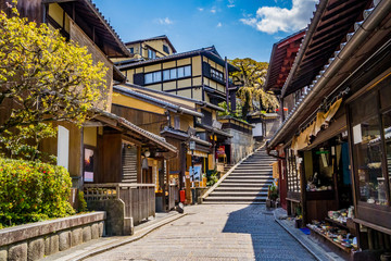 Obraz premium Saninzaka, Kioto JAPONIA ~