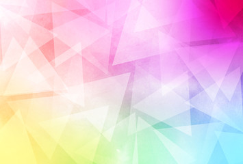 水彩　三角　和紙　背景