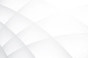 Obraz premium Abstract geometric white and gray color background. Vector, illustration.