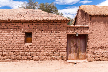 colorful mountains and town purmamarca northern argentina 