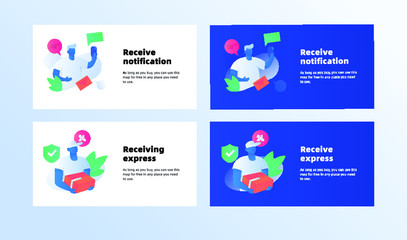 set of infographic elements