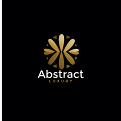 luxury furniture, interior, decoration logo template design