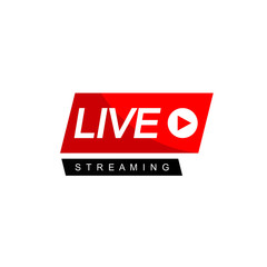 Live Streaming Logo Design Template