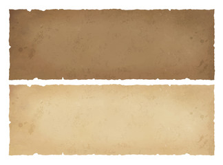 横長の古紙ビリビリ