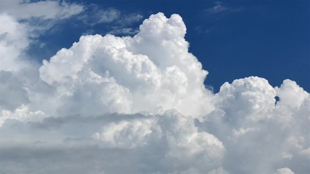 夏の入道雲：タイムラプス：The Summer Entrance Clouds