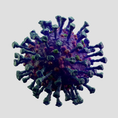 3d rendered illustration of a virus