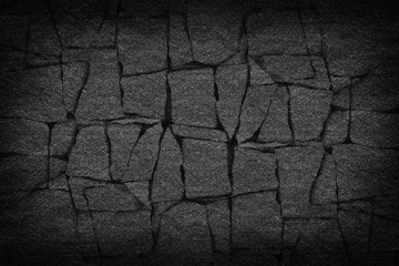 Dark grey black slate background or texture.