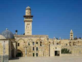 Minaret in Jerusalem