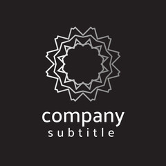 logo ornament gold