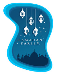 vector illustration of ramadan background