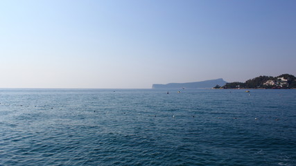 Fototapeta na wymiar view of the mediterranean sea
