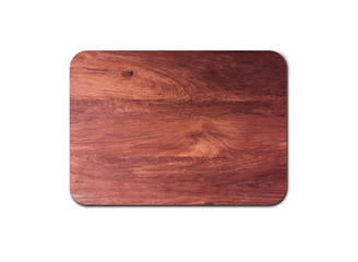 Empty rustic wood board texture isolated on white background with copy space for design or work. clipping path