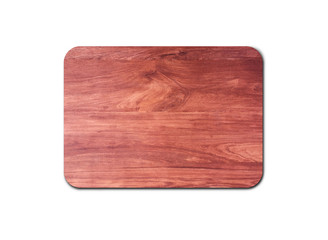 Empty rustic wood board texture isolated on white background with copy space for design or work. clipping path