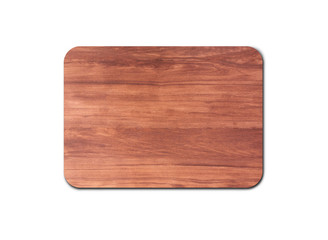 Empty rustic wood board texture isolated on white background with copy space for design or work. clipping path