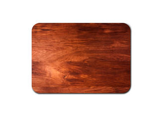Empty rustic wood board texture isolated on white background with copy space for design or work. clipping path
