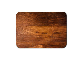 Empty rustic wood board texture isolated on white background with copy space for design or work. clipping path