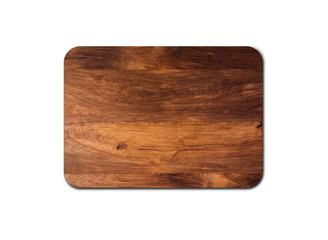 Empty rustic wood board texture isolated on white background with copy space for design or work. clipping path