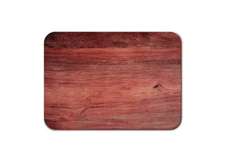 Modern wood board texture isolated on white background with copy space for design or work. clipping path