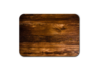 Modern wood board texture isolated on white background with copy space for design or work. clipping path