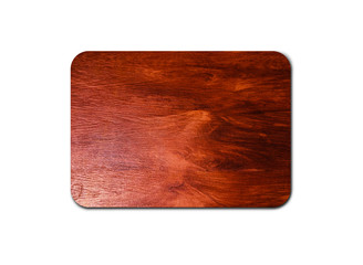 Modern wood board texture isolated on white background with copy space for design or work. clipping path