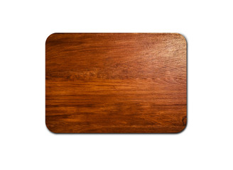 Modern wood board texture isolated on white background with copy space for design or work. clipping path