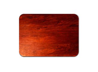 Modern wood board texture isolated on white background with copy space for design or work. clipping path