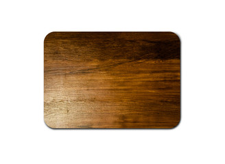 Modern wood board texture isolated on white background with copy space for design or work. clipping path