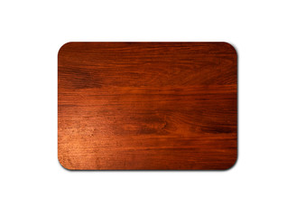 Handmade wood board texture isolated on white background with clipping path for design