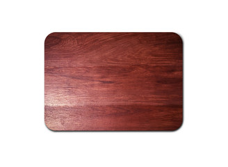 Handmade wood board texture isolated on white background with clipping path for design