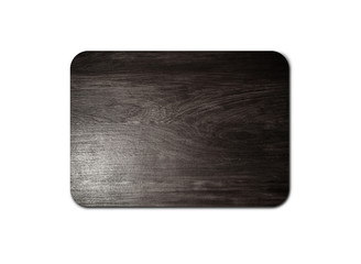 Handmade wood board texture isolated on white background with clipping path for design