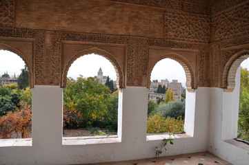 Vista de Granada desde la Alambra