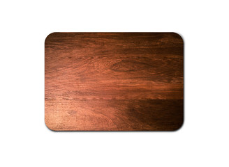 Handmade wood board texture isolated on white background with clipping path for design