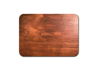 Handmade wood board texture isolated on white background with clipping path for design