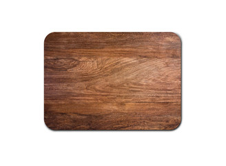 Closeup of pine wooden board isolated on white background with copy space and clipping path for design