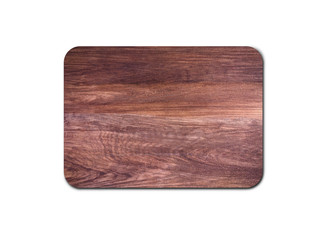 Closeup of pine wooden board isolated on white background with copy space and clipping path for design