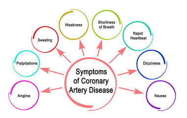  Symptoms of Coronary Artery Disease