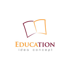 Creative Education Concept Logo Design Template