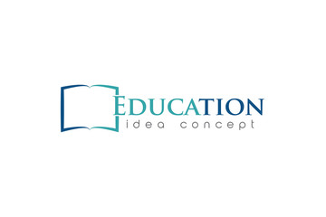 Creative Education Concept Logo Design Template
