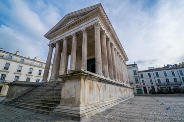 Fototapeta premium Nîmes, Gard, Occitanie, France. 