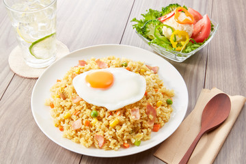 ドライカレー　カレーピラフ