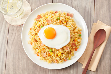 ドライカレー　カレーピラフ