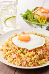 ドライカレー　カレーピラフ